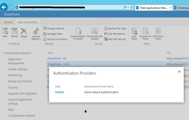 authentication providers